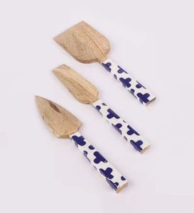 Juego de cubiertos de madera de diseño único pintado a mano para Hotel y restaurante Cubiertos de madera Cuchara Cubiertos para utensilios de cocina - Product Image 1