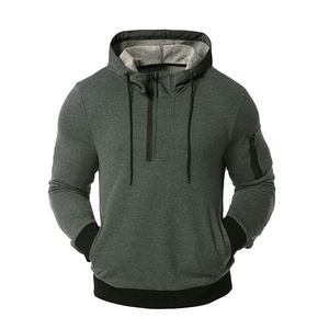 เสื้อฮู้ดแบบสวมศีรษะของผู้ชายสำหรับ500gsm เทอร์รี่ผ้าฝ้าย100% ไหล่ตกเสื้อฮู้ดโอเวอร์ไซส์สำหรับผู้ชาย - Product Image 1