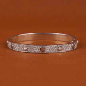 925 Sterling Sier Men's <b>Bracelet</b> Unique Classy Design with Moissanite Diamond Luxurious Classic Birthday Gift for Him - Product Image 1