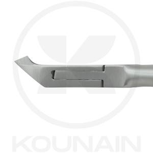 Cortaúñas profesional de acero inoxidable plano KOUNAIN, herramienta de eliminación de piel muerta de cutícula recta afilada duradera para dedos y dedos de los pies - Product Image 5
