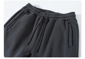 Pantalones Deportivos de Felpa Personalizados al por Mayor, Pantalones Jogger Suaves y Cálidos con Cintura Elástica para Deportes, Ropa Casual de Invierno - Product Image 2