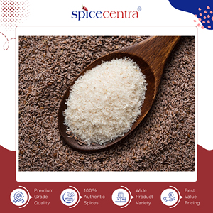 ผงเปลือกไซเลียมแห้งบริสุทธิ์ 100% ออร์แกนิค คุณภาพสูง ยี่ห้อ Spicecentra ความบริสุทธิ์ 99% (สีขาวธรรมดา) ปรับแต่งได้สำหรับการทำอาหาร - Product Image 4