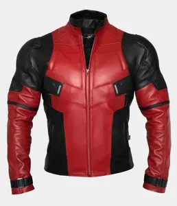 OEM Trendy Slim Jackets For Men fashion Genuine Leather MotorBike Jacket For Man Trench Coat Male Stand Collar Motorcycle Jacke