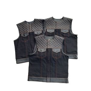 Camiseta de carreras de cuero duradero, chaleco de algodón para motocicleta, ropa de carreras de verano, logotipo personalizado, transpirable, ligero, sin mangas, estilo de Moto - Product Image 6