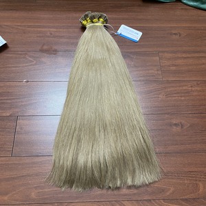 Article phare 2026 : Extensions de cheveux humains lisses I-Tip Remy, 100% cheveux vierges vietnamiens, meilleure qualité, 100g - Product Image 2