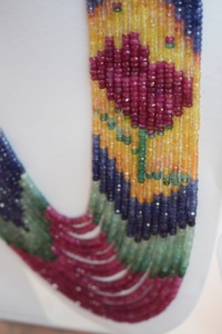 Perles de saphir multicolores naturelles - Product Image 3