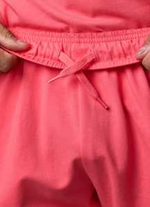 Private Label <b>Men's</b> Mid-Waist Comfortable <b>Shorts</b> Latest Design Solid Pattern <b>Pink</b> Colour Hot Sale Made in Pakistan - Product Image 5