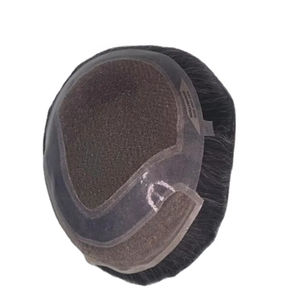 Toupee para Hombre Taz Hair, Peluca de Cabello Humano 100%, Densidad Cruda 60%-150%, Cabello Indio Remy, Resistente al Agua, Ondulado - Product Image 4