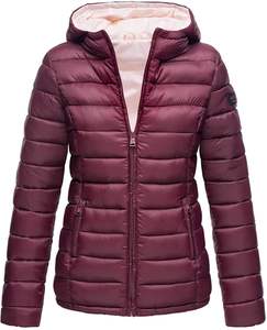 แจ็กเก็ตขนเป็ดไซส์ใหญ่สำหรับผู้หญิง100% สีพื้นขาตั้งโพลีเอสเตอร์ฤดูหนาวพร้อมซิปปิด - Product Image 1