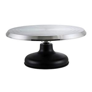 Soporte decorativo de aluminio para pasteles con grabados florales y una superficie brillante para arreglos elegantes de mesa de postres - Product Image 3