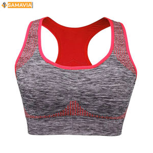 Soutien-gorge de sport solide respirant pour femmes Spandex Nylon Fitness Wear avec soutien confortable OEM ODM disponible - Product Image 5