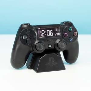 Réveil PlayStation avec manette de jeu, grand horloge numérique électronique à quartz pour chambre, bureau, en plastique et métal, utilisation murale ou sur bureau, compatible Tuya - Product Image 4
