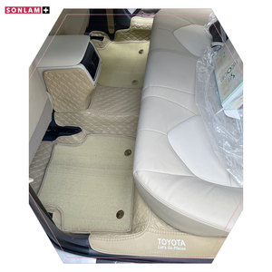 Alfombrillas de Coche de Cuero Nappa sin Costuras, Accesorios de Lujo para Automóviles, Alfombrillas Personalizadas para Toyota Camry, Juego Completo - Product Image 4