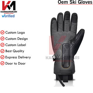 Gants de ski pour femmes, coupe-vent, thermiques, tactiles, imperméables, chauds pour l'hiver, gants de neige pour le ski, le cyclisme, les sports de plein air, protection contre le froid - Product Image 5