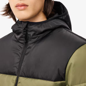 Streetwear d'hiver tendance pour hommes Veste à bulles de haute qualité avec col montant Top Tissu en toile design - Product Image 2