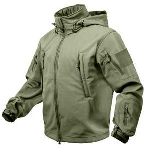 Chaqueta cortavientos de invierno para senderismo Softshell resistente al agua para hombre, forro polar para ropa táctica al aire libre - Product Image 1