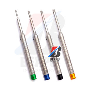 Fuente de alimentación manual, cincel de cresta de 5mm, implante periodontal Dental, instrumentos manuales para dividir y limpiar huesos y rellenar dientes - Product Image 2