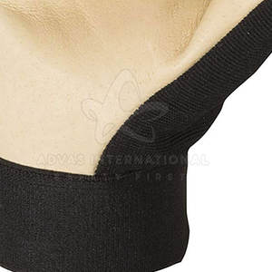 Guantes de trabajo de cuero de seguridad con logotipo personalizado a bajo precio Guantes de trabajo de cuero para hombres para seguridad manual - Product Image 2