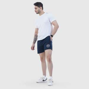Vêtements de gymnastique No Limit, shorts bleu marine, essentiels pour l'entraînement physique sans limites - Product Image 3