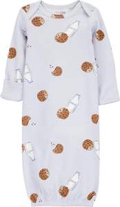 Pelele de Invierno para Bebé, Ligero, de Spandex/Algodón, Ropa de Dormir de Manga Larga con Cierre de Botones a Presión, Vestido de Noche Cómodo para Niños Pequeños Unisex - Product Image 4