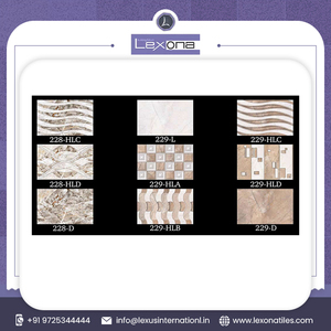 Carreaux de luxe en porcelaine émaillée et polie à très haute brillance avec un nouveau design et la meilleure qualité de porcelaine émaillée d'Inde - Product Image 6