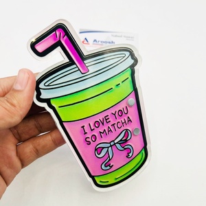 Tuiles à cils en matcha personnalisées en gros, palette d'extensions de cils à marque privée, tuile à cils magnétique en acrylique durable - Product Image 1