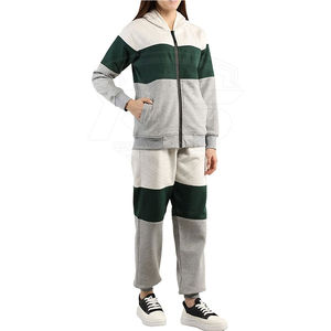 Chándal de mujer, chándal informal liso, conjuntos de gran tamaño para mujer, ropa de dos piezas, chándal para correr para mujer - Product Image 4