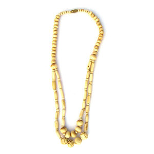 Collar de cuentas de cuerno indio hecho a mano, diseño elegante, tradicional y contemporáneo en forma de corazón para mujer, joyería de lujo para fiestas y bodas - Product Image 3