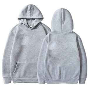 Sudaderas con capucha de alta calidad para hombre, tamaño XL, diseño de sublimación personalizado, patrón sólido disponible a precios mayoristas - Product Image 3