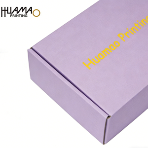 Recyclable Purple Cardboard Mailer <b>Box</b> Eco-friendly Corrugated Airplane <b>Box</b> For Boutique Packaging Paper Boxes For T-shirt - Product Image 2