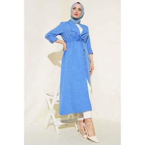 Robe à capuchon bleu Tunnel - Product Image 1