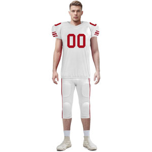 Maillot et pantalon d'entraînement de football personnalisés, unisexe, pour adultes, respirant, à manches courtes, uniforme d'équipe personnalisé pour joueurs, fans et équipes - Product Image 5