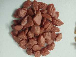 Chips y agregados pulidos químicamente de piedra natural de color cobre de grado AAA para decoración de paisajismo - Product Image 3