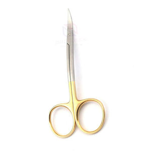 Tijeras alemanas de acero inoxidable LA Grange, tijeras de goma Dental de doble curva de 115mm, tijera de goma Dental profesional - Product Image 5