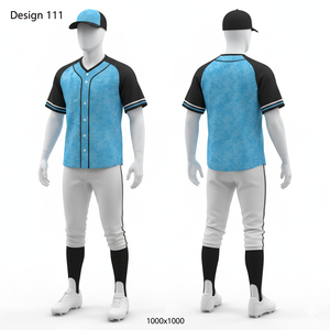 Uniforme de baseball en maille imprimé sur mesure 2026, sublimation intégrale, unisexe, léger, ensemble d'équipe, vente en gros - Product Image 5