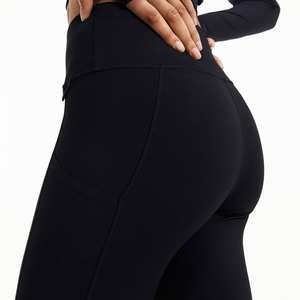 Fitness Sports Ladies Leggings taille haute Pantalons de yoga à la traîne pour femme - Product Image 3