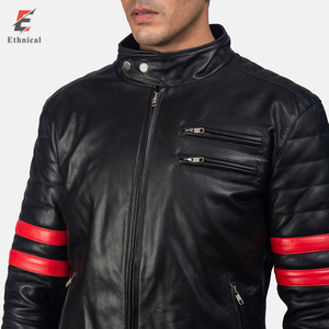 Abrigo de Cuero Personalizado de Buena Calidad a Precio Económico, Chaquetas de Cuero Cálidas para Hombre, Chaquetas de Moda de Invierno - Product Image 6