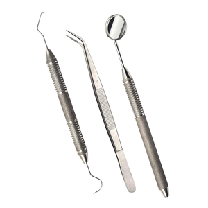 ชุดตรวจสภาพฟันด้วยมือ LE-DM-018 3ชิ้นชุดตรวจปากเครื่องมือ - Product Image 4