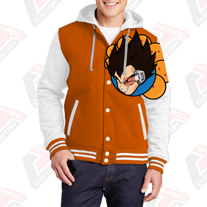 Veste universitaire élégante et chaude pour hommes avec capuche 100% coton polaire brodé Technics imprimé numérique teint uni pour l'hiver - Product Image 1