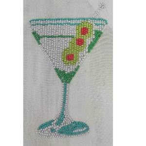 Parche de cuentas hecho a medida de la mejor calidad para diseñadores de marcas de ropa y sastres Bordado hecho a mano disponible a granel - Product Image 1