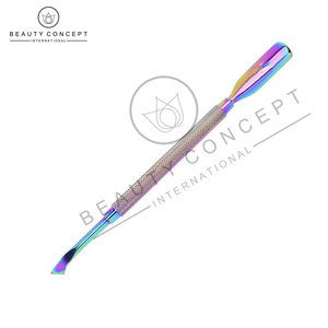 Empujador de cutículas de uñas de acero inoxidable para eliminar la piel muerta, herramientas de eliminación de esmalte de uñas de alta calidad, sostenible por concepto de belleza - Product Image 2