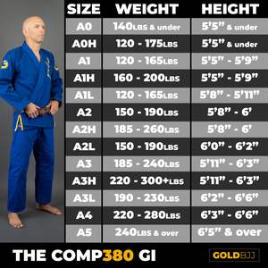 Competition Gold Weave Gi Jiu Jitsu Uniform <b>Men</b> Classic Cut BJJ <b>Kimono</b> Custom Embroidery Jacket Pants - Product Image 3