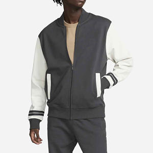 Veste universitaire en cuir brodée en chenille avec logo personnalisé, dernière collection 2024, vente chaude pour hommes, hiver, lettres brodées - Product Image 2