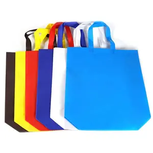 Wholesale High quality Reusable Foldable PP Shopping bag Custom printed non woven bags for shopping Free tax