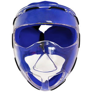 Masque facial de hockey sur glace en fibre de carbone coque mate fermeture à cordon coussinet intérieur confortable masque facial léger prix raisonnable OEM - Product Image 4