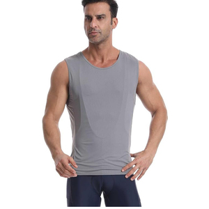 Bulk Sale Lightweight Fitness Men's Wear with <b>back</b> Pockets TankTop With High And Premium Quality Material 100% Polyester - Product Image 5