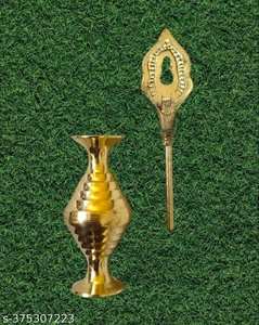 Premium Islamic Gift Kohl Surma Dani <b>Holder</b> Pure Brass Arabic Eyeliner Decorative Cosmetics Powder <b>Holder</b> - Product Image 4