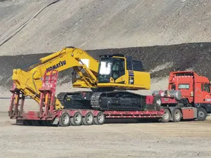 Excavadora de cadenas PC550 LC amarilla para minería pesada, excavadora hidráulica de 55 toneladas - Product Image 2