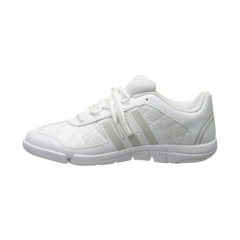 Zapatos de porristas blancos para adultos, deporte atlético, zapatos de entrenamiento de baile juvenil, zapatillas de Gimnasia Artística de competición, zapatos de alegría