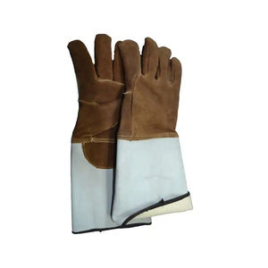 ถุงมือหนังนิ่มและด้านบนยืดหยุ่นได้ถุงมือปืนฝ่ามือเพื่อความสบายสูงสุดพร้อมถุงมือแบบพรีเมี่ยมสำหรับงานหนัก - Product Image 1